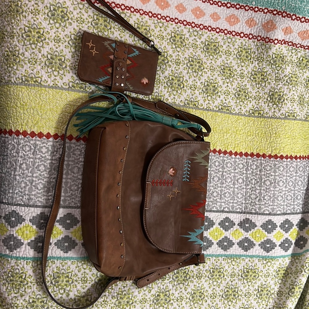 Crossbody and wallet